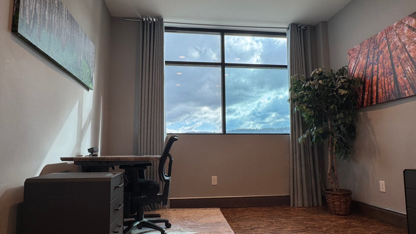 An interior shot of Private Office