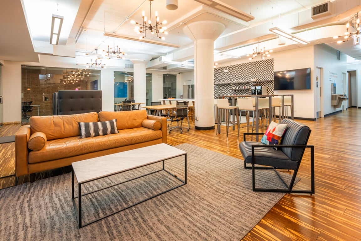 An interior shot of Huron Hub - H2