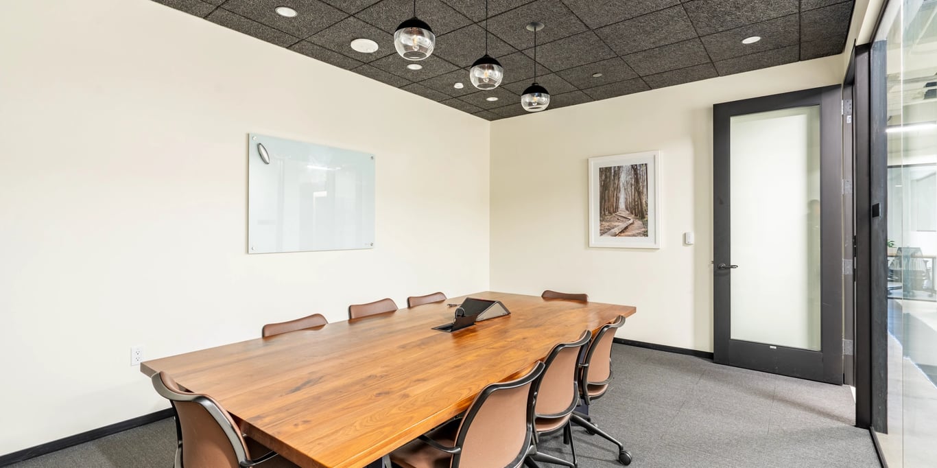 An interior shot of Conf Room 1-B