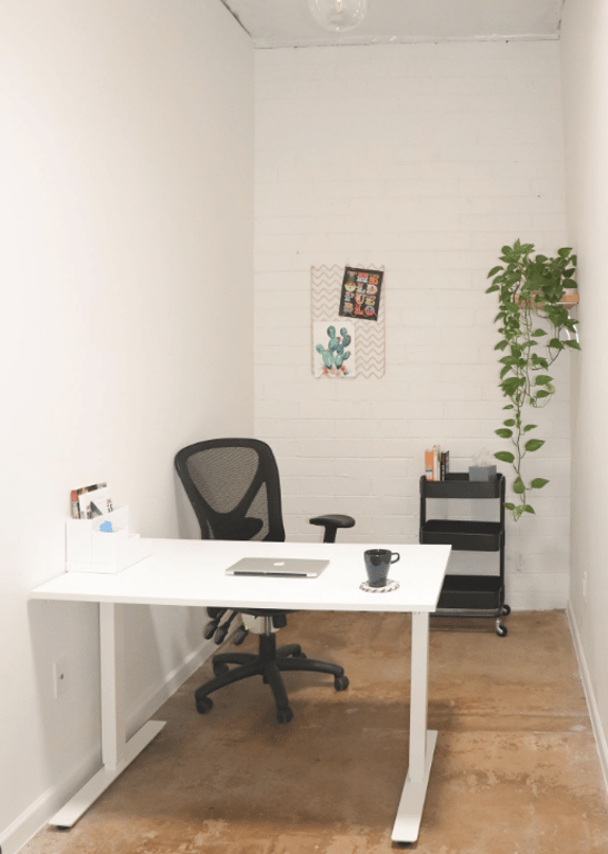 An interior shot of Private Office Day Pass