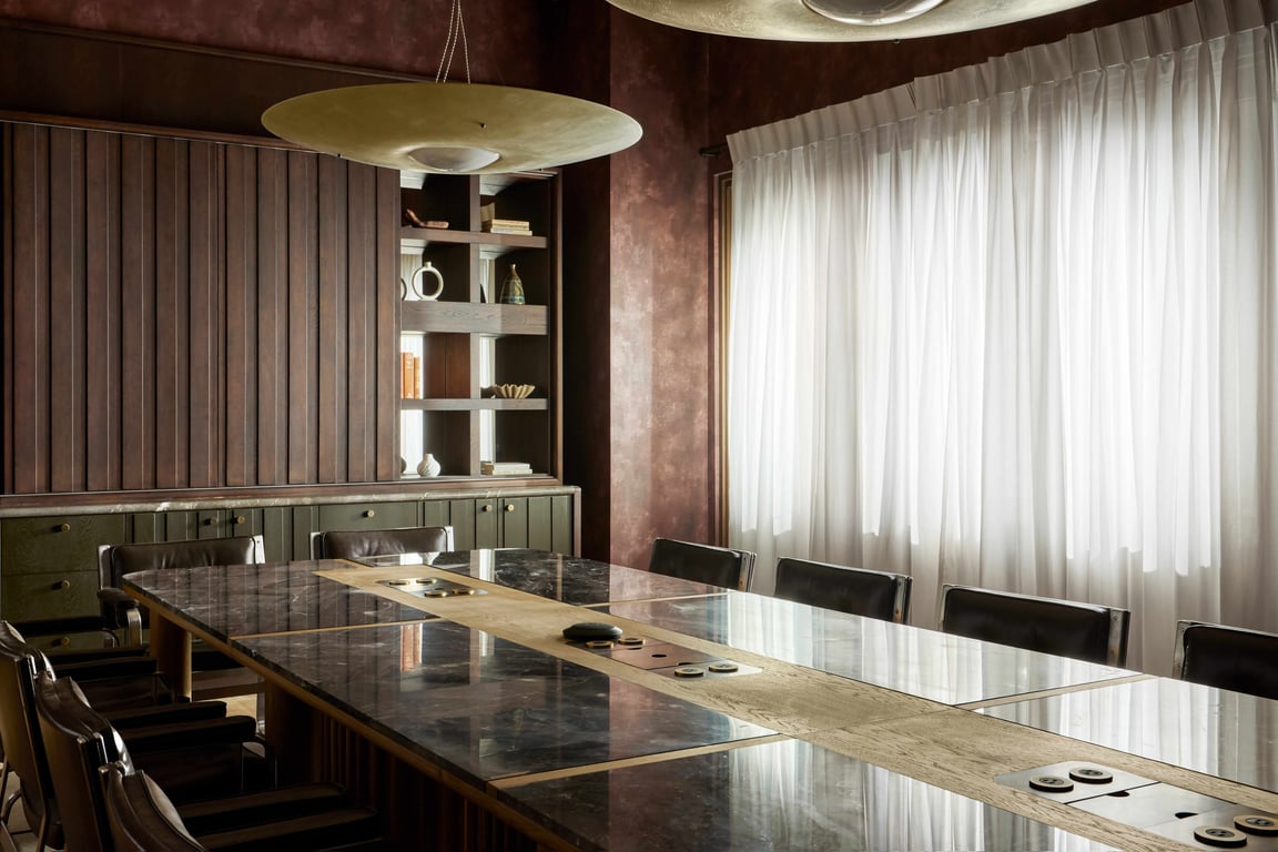 An interior shot of Kahn Room