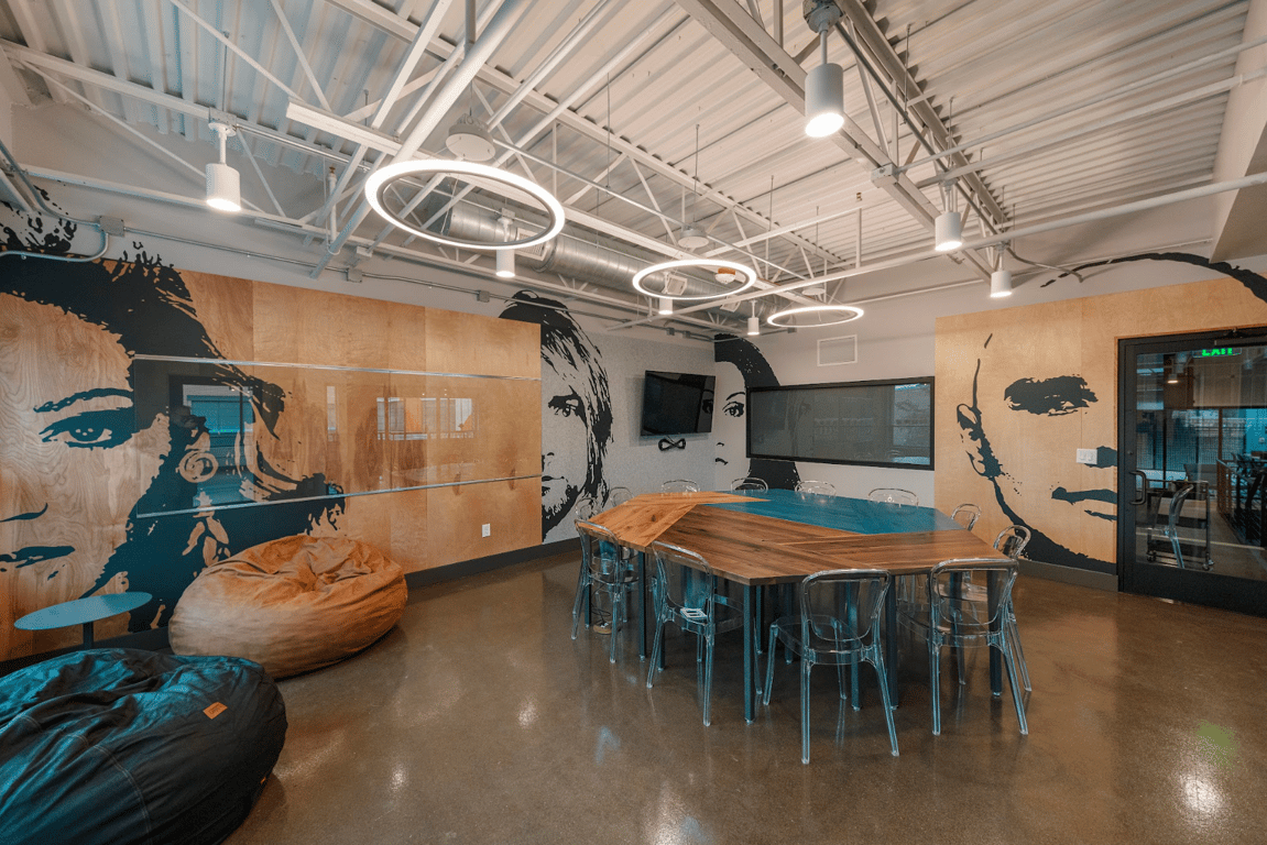 An interior shot of Room 90
