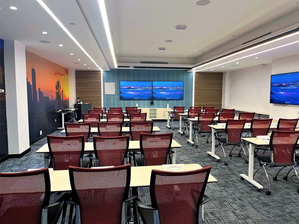 An interior shot of The Tel Aviv Room