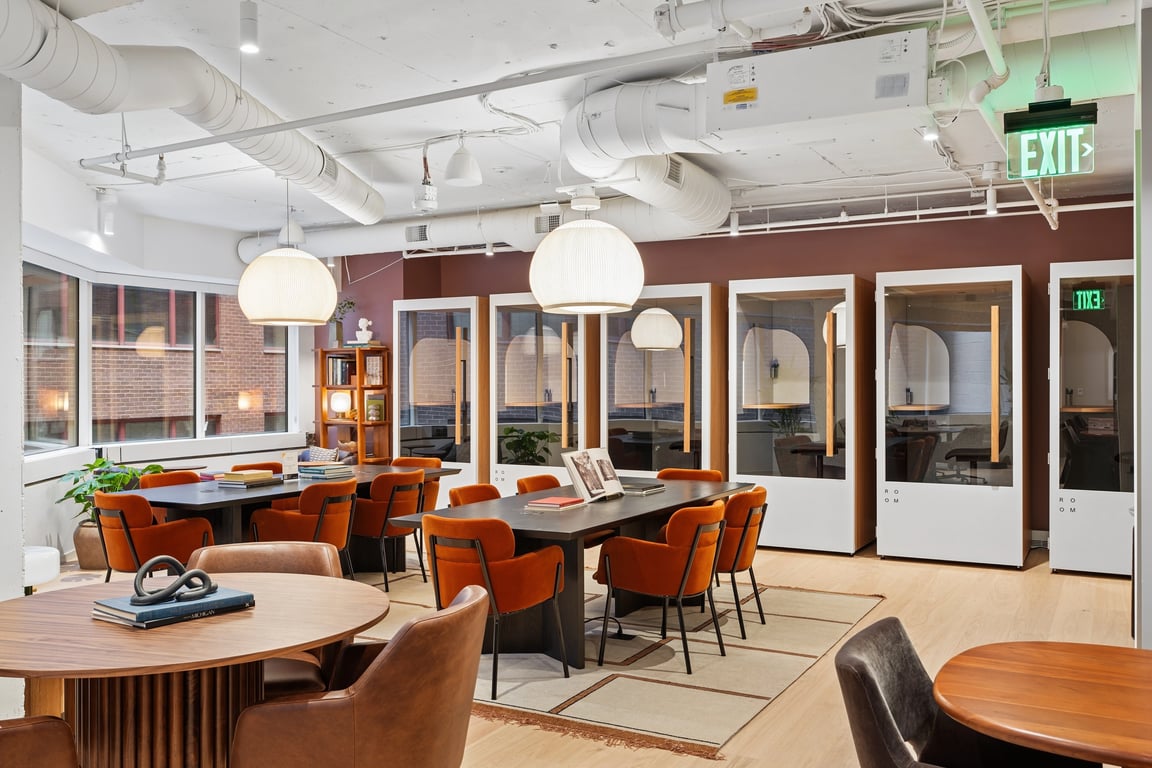 An interior shot of Industrious - Thomas Circle
