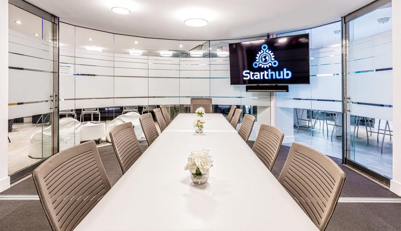 An interior shot of Starthub Miami
