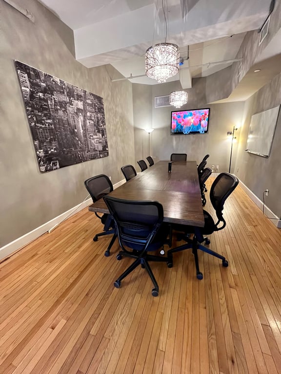An interior shot of Large Meeting Room