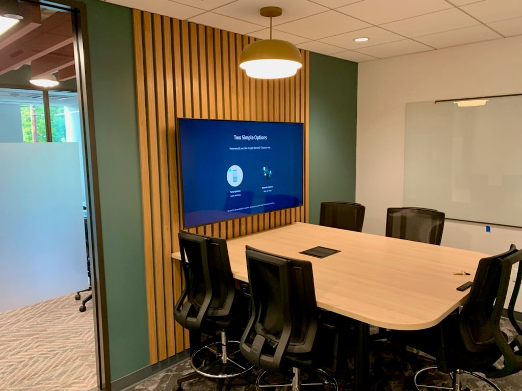 An interior shot of Blue Room