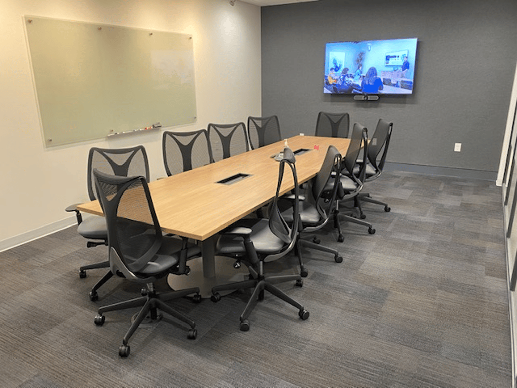 An interior shot of Sargas - Boardroom