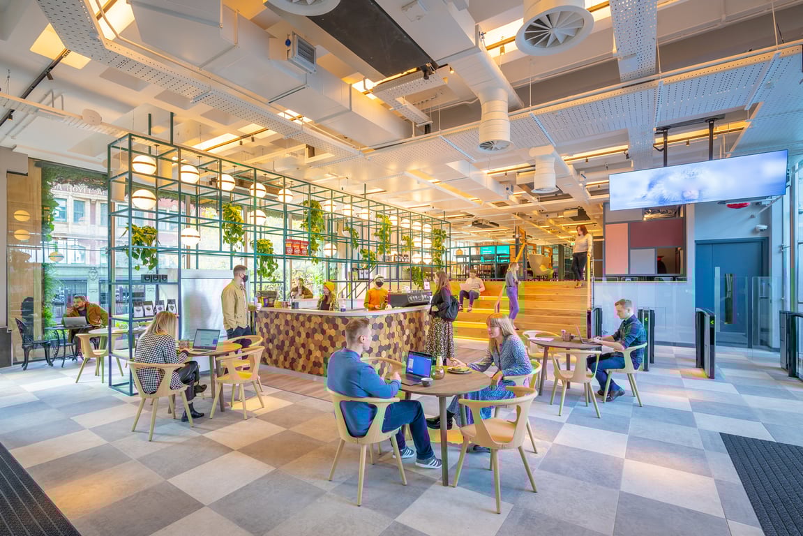 An interior shot of Bruntwood - 111 Piccadilly
