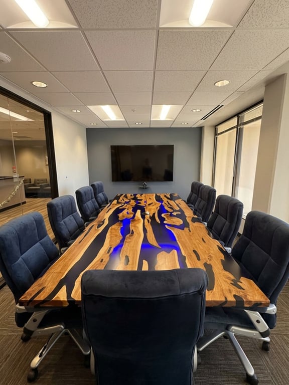 An interior shot of Boardroom