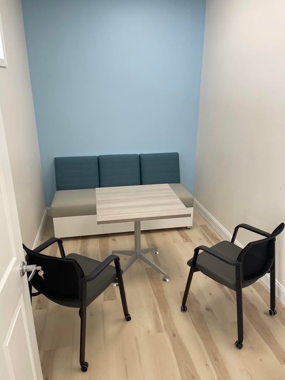 An interior shot of Small Meeting Room