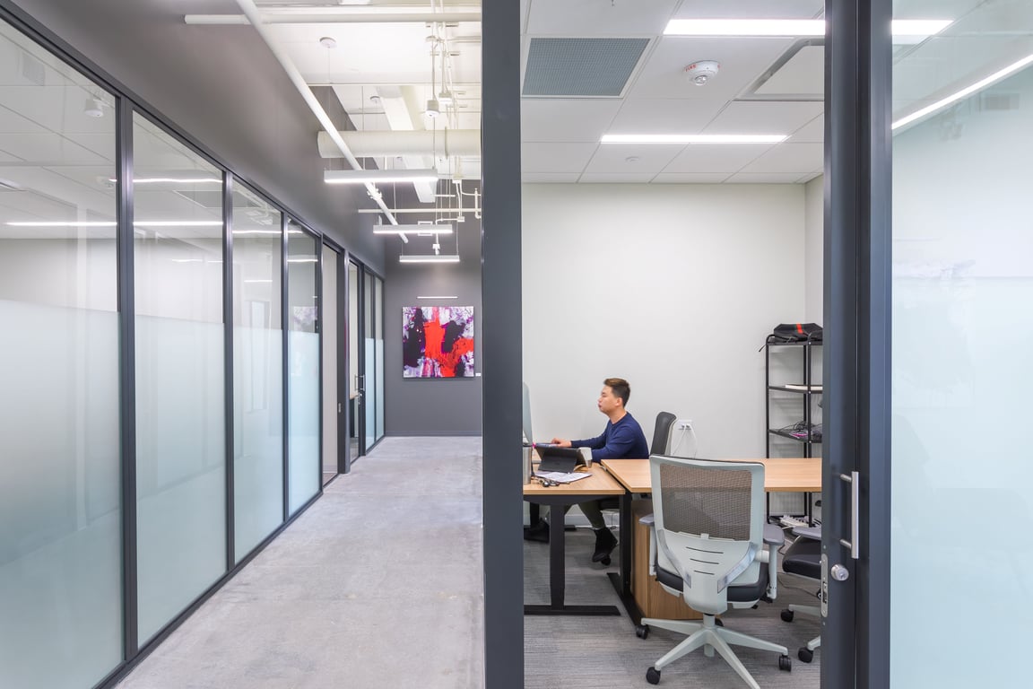 An interior shot of Private Day Office 2