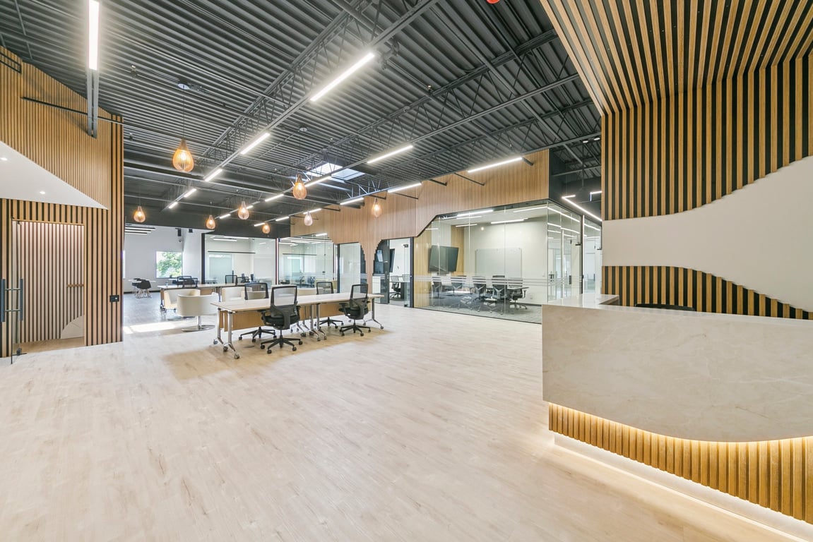 An interior shot of Prima Spaces Event Space