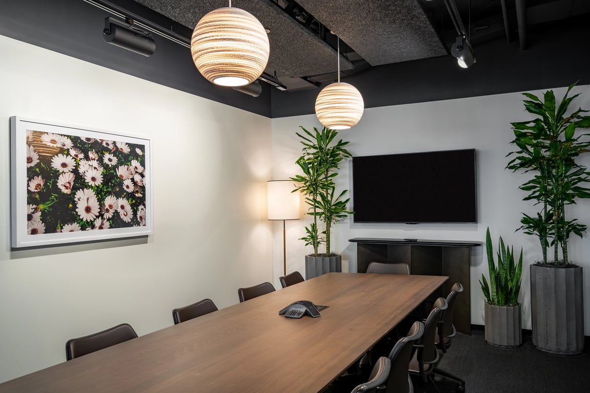 An interior shot of Conference E