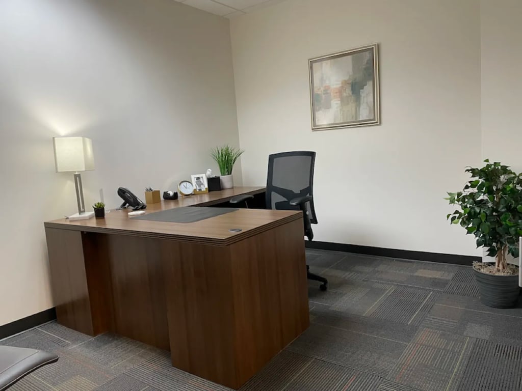 An interior shot of Private Office at Hillcrest Green, Dallas