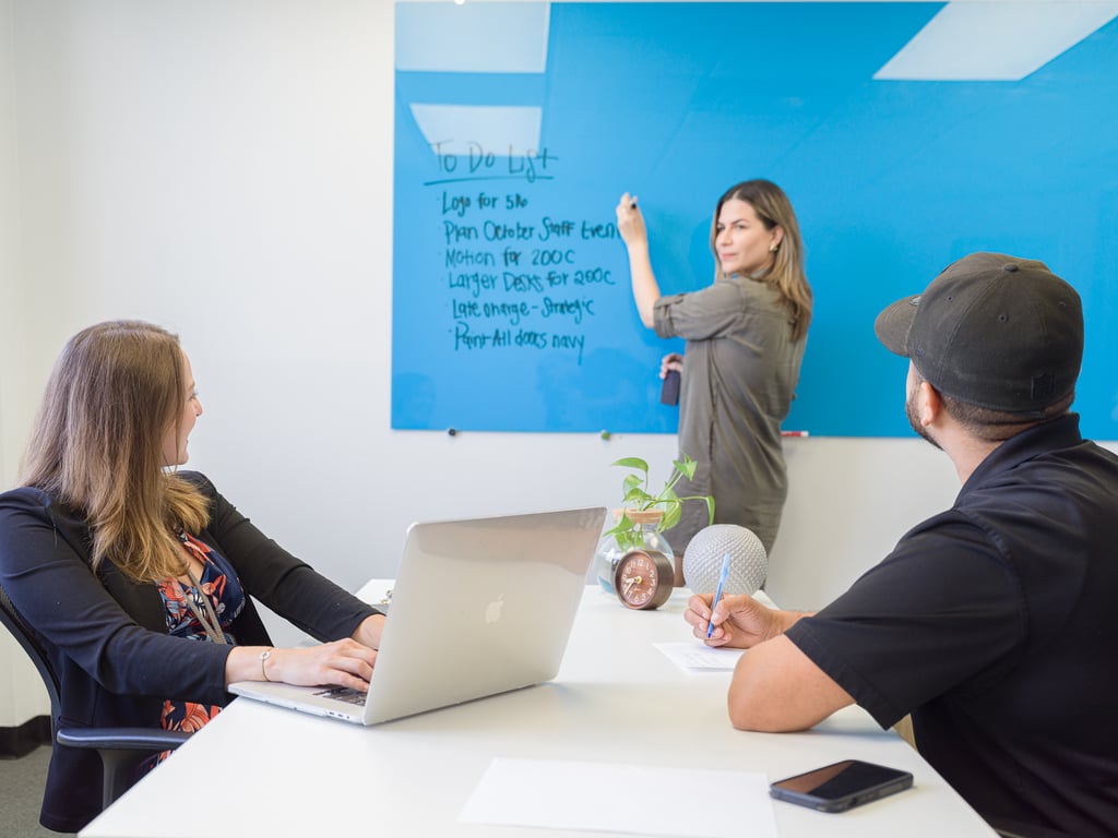 An interior shot of Team Day Office