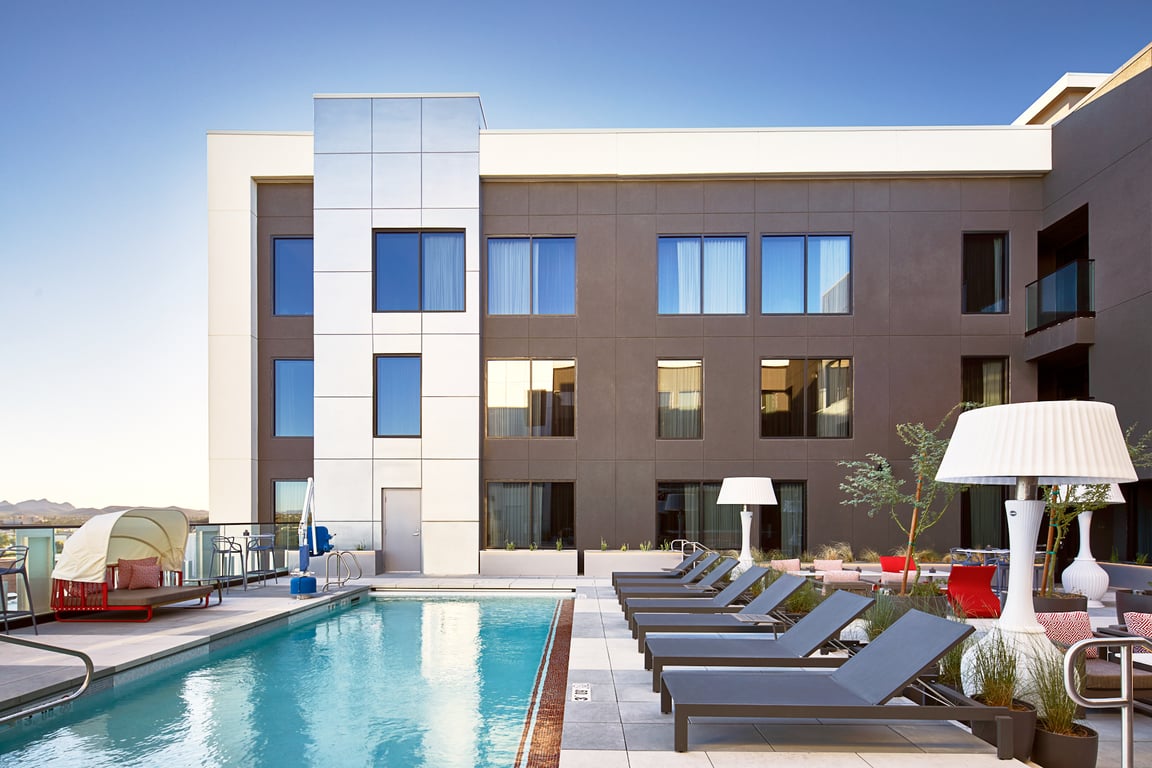 An interior shot of AC Hotel Tucson Offices