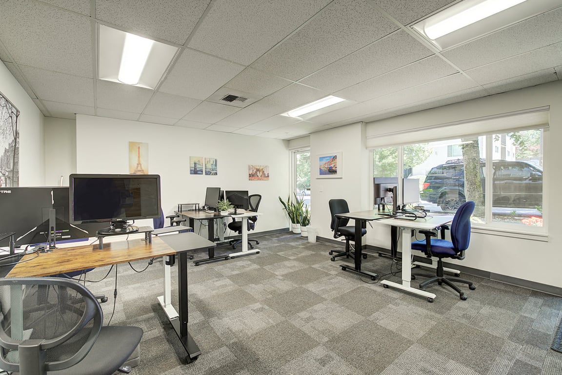 An interior shot of Alaska Junction Coworking