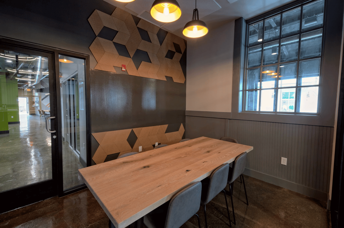 An interior shot of Honeycomb Room