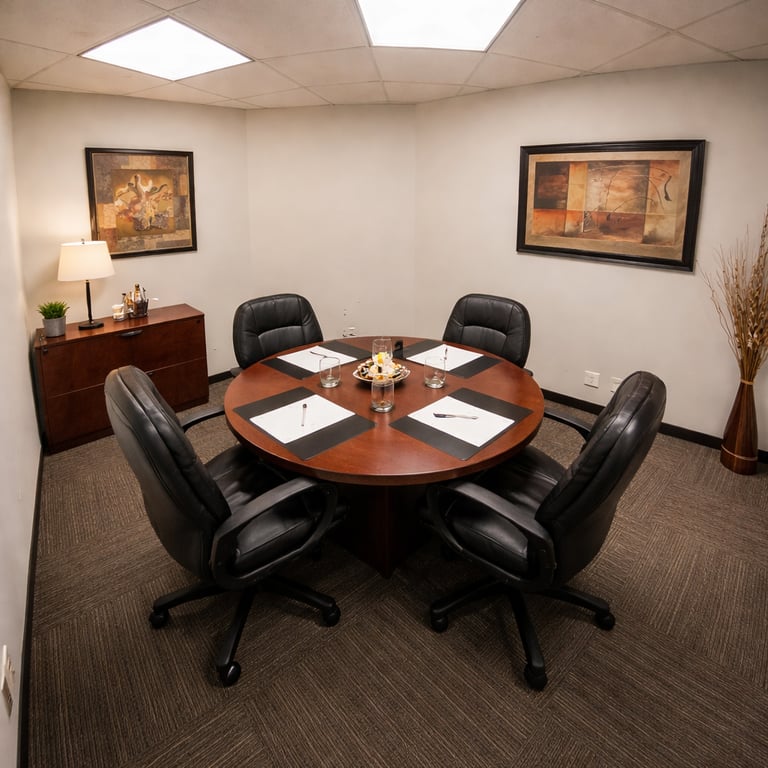 An interior shot of Hillcrest Meeting Room
