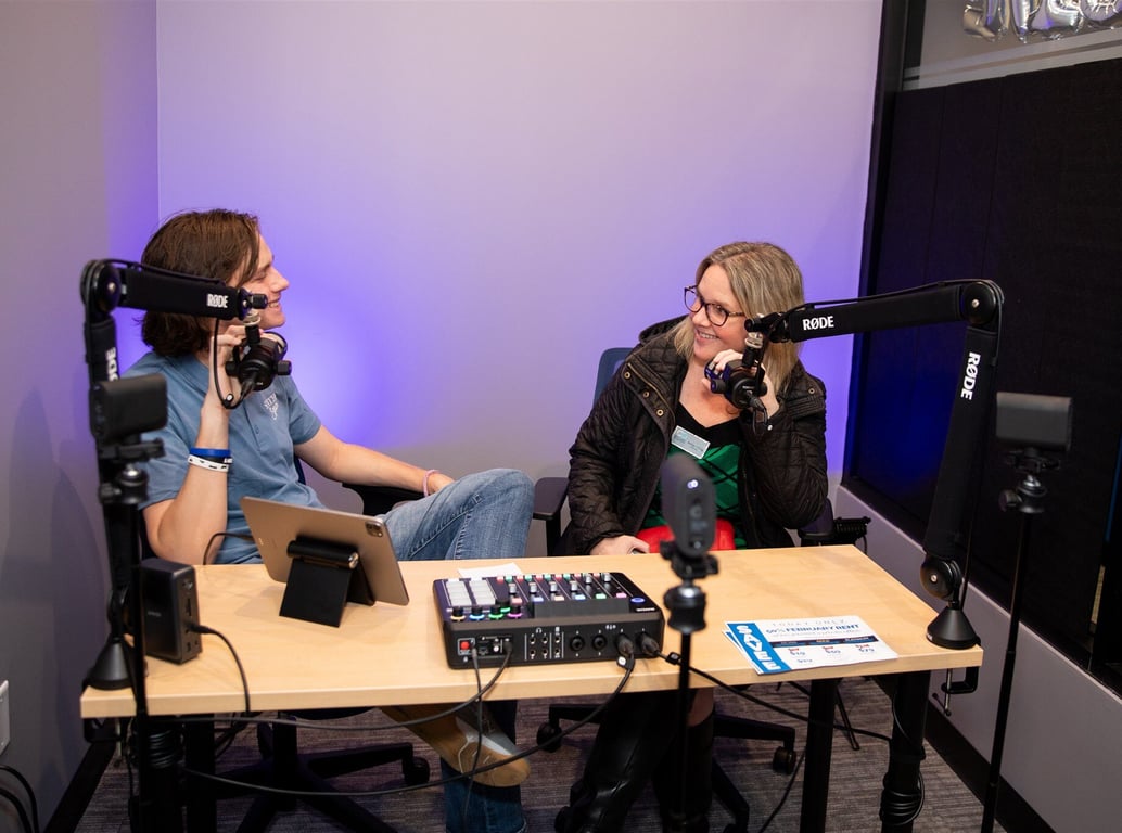 An interior shot of Media Studio