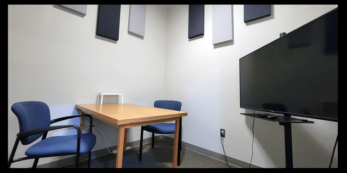 An interior shot of Room 2