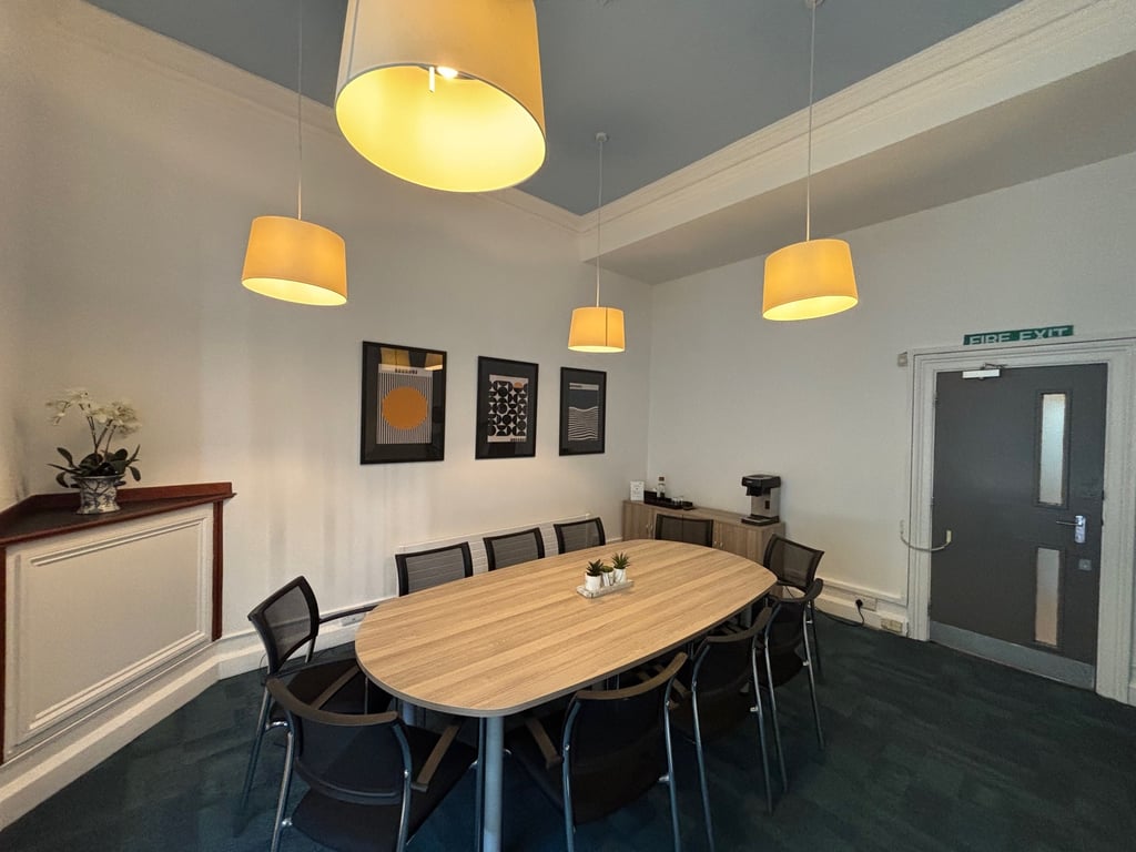 An interior shot of Meeting Room - 8 people