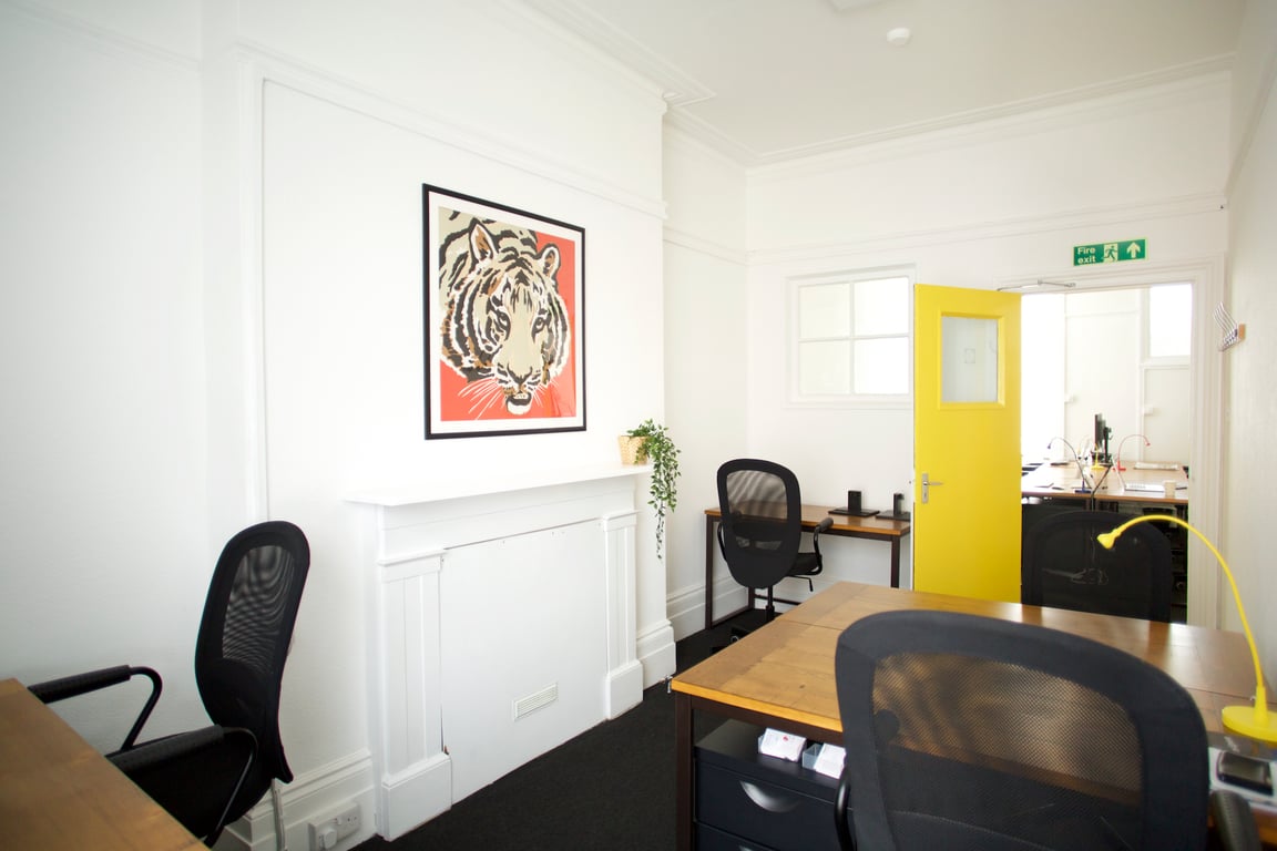An interior shot of OfficeTribe - Mount Pleasant Road