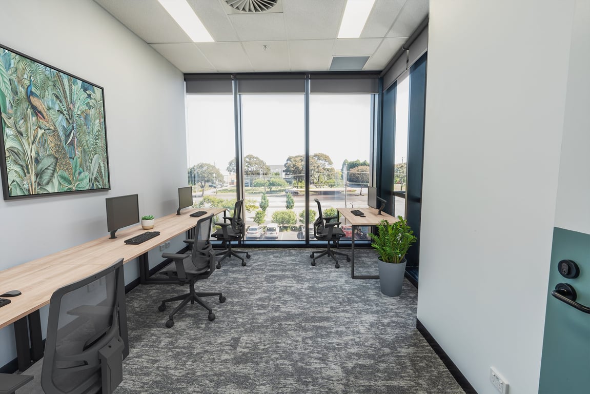An interior shot of Suite 12