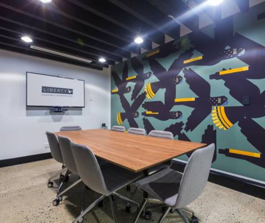 An interior shot of Yellow-Tail Meeting Room