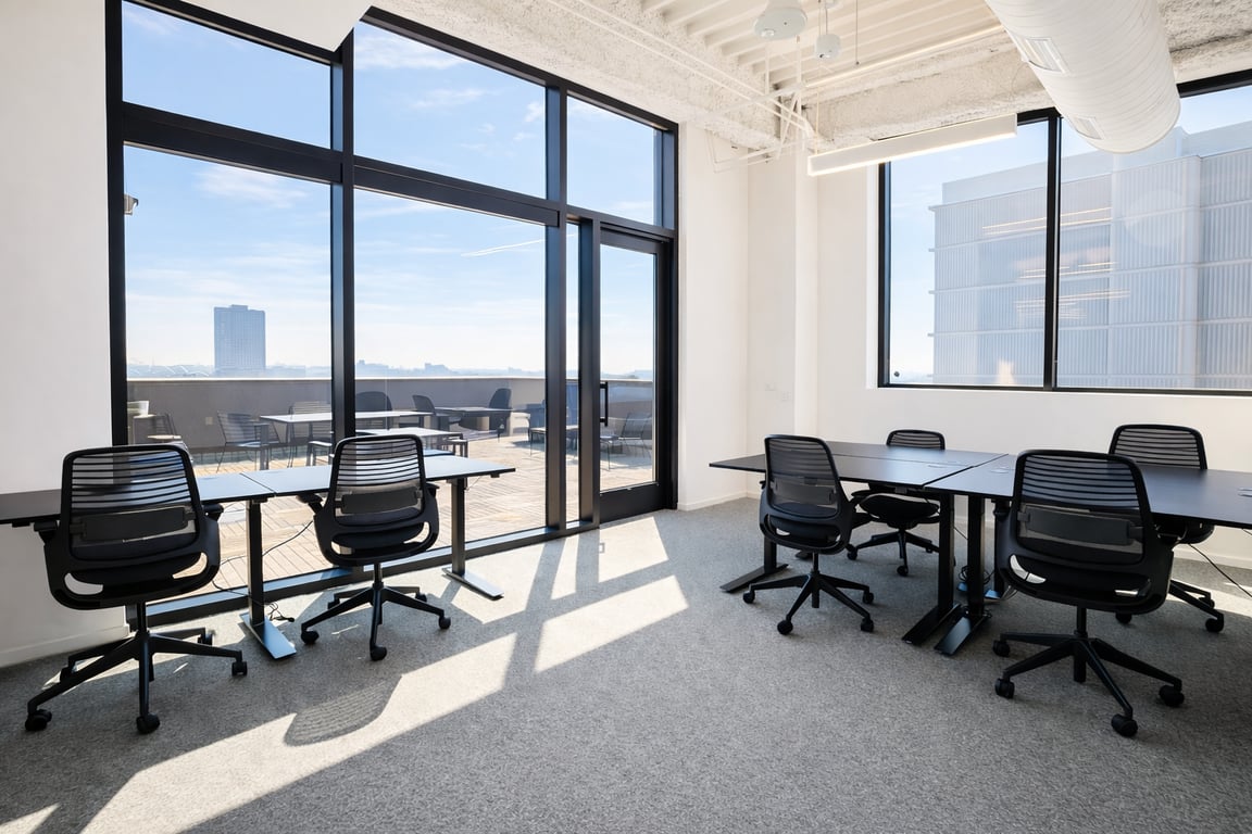 An interior shot of Medium Day Office