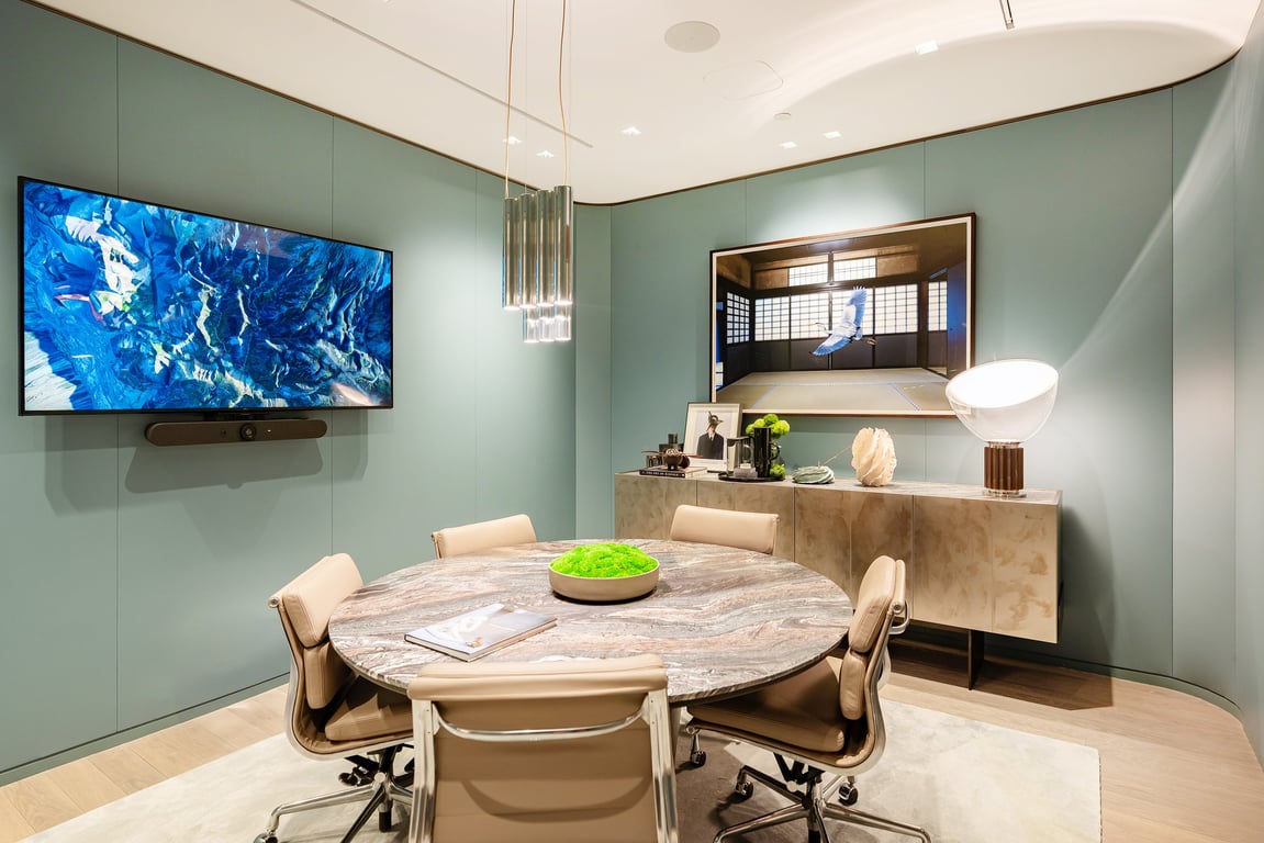 An interior shot of Tsubaki