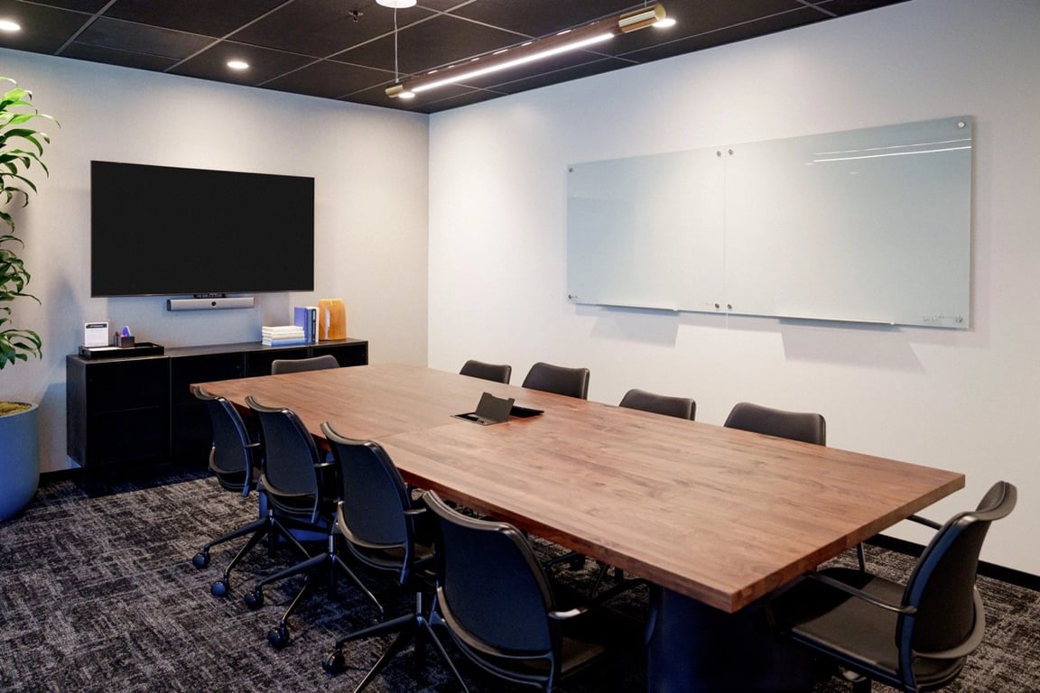 An interior shot of Conference A