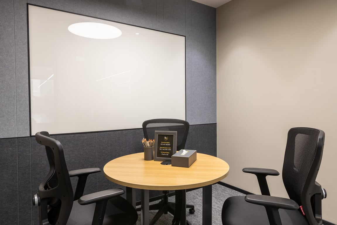 An interior shot of Meeting Room - 3 seats