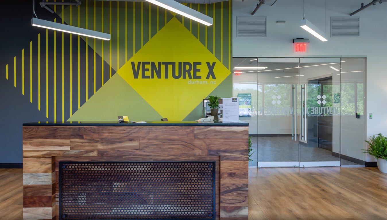 An interior shot of Venture X - Durham-RTP