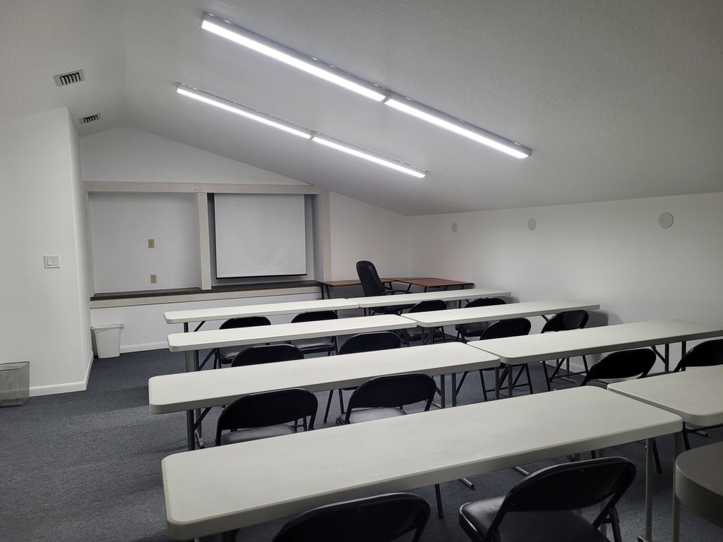 An interior shot of Media Room