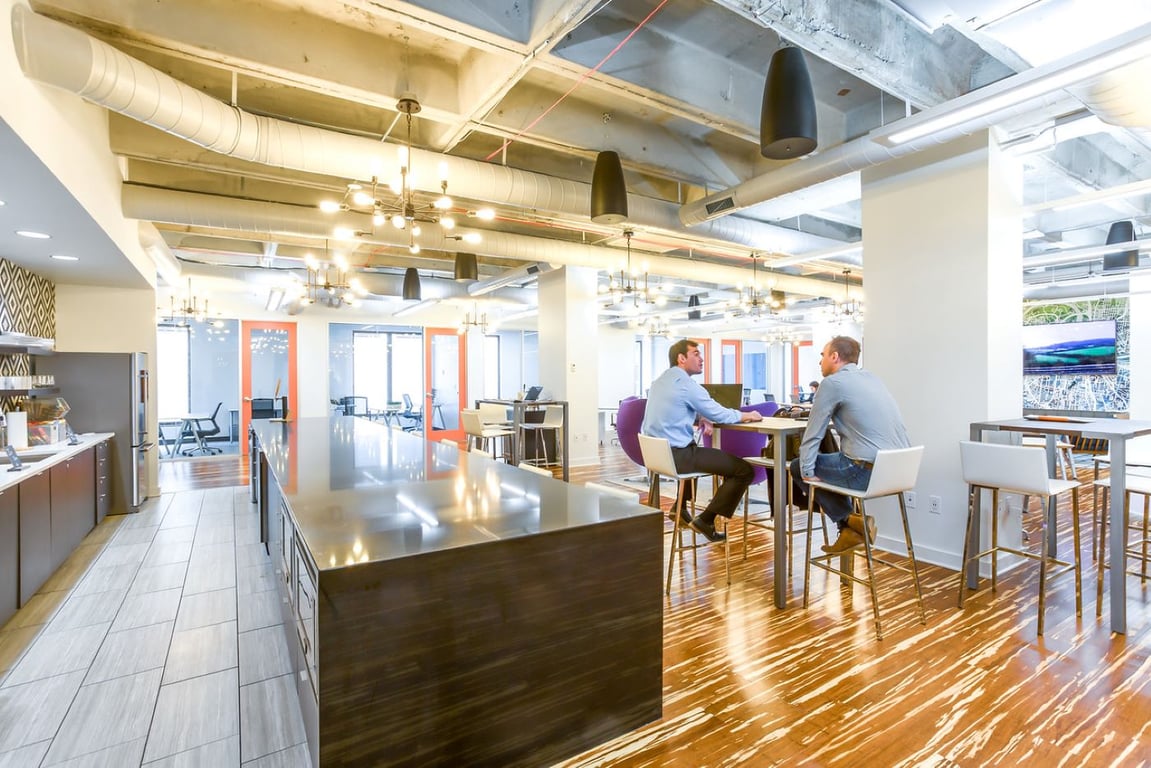 An interior shot of Strive - Boulder
