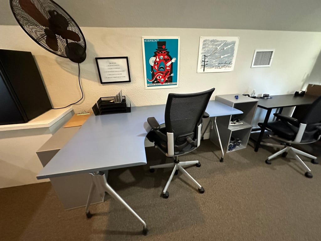 An interior shot of Loft Desk 2