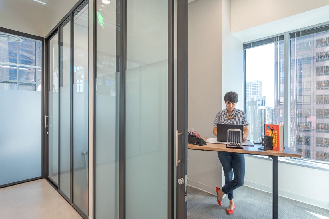 An interior shot of Private Day Office 2