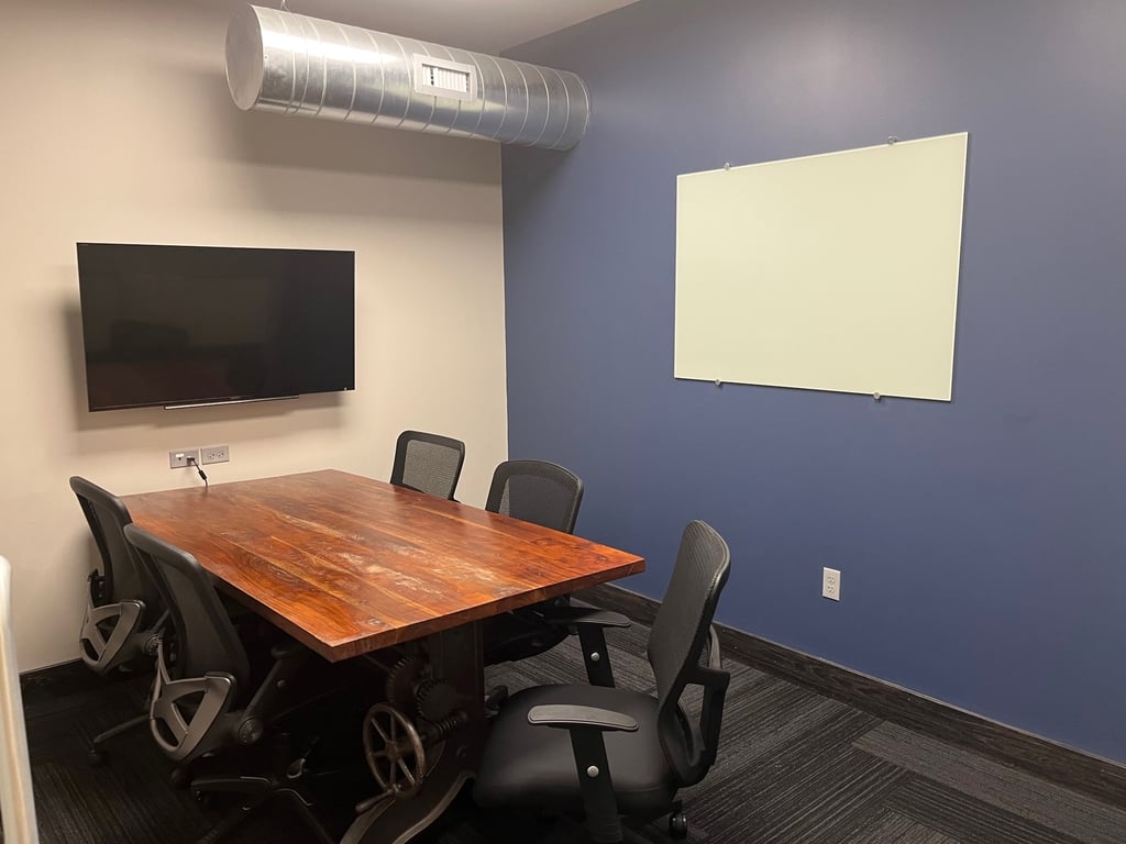 An interior shot of Denver Boardroom