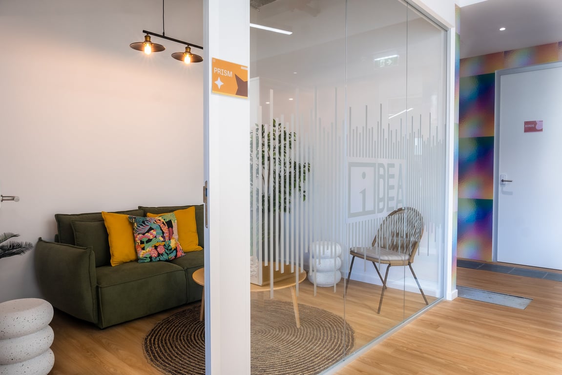 An interior shot of Prism Room