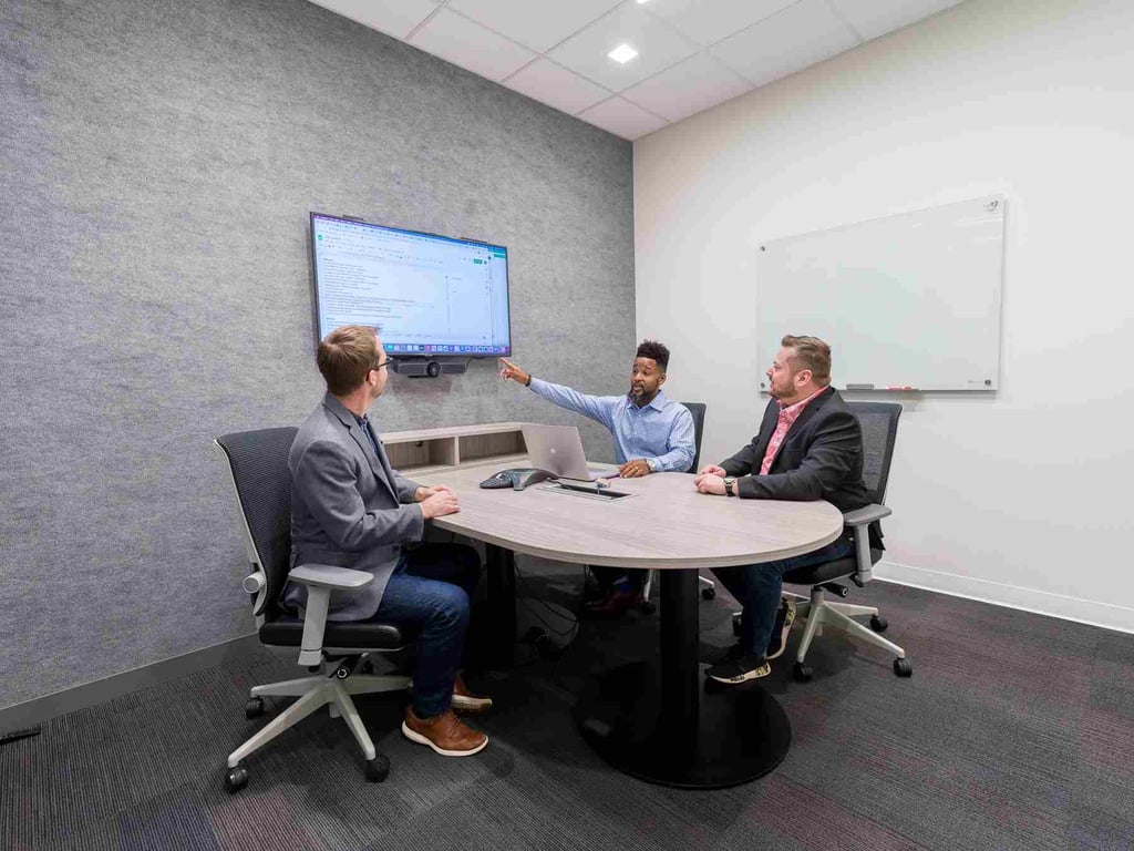 An interior shot of Small Conference Room 3