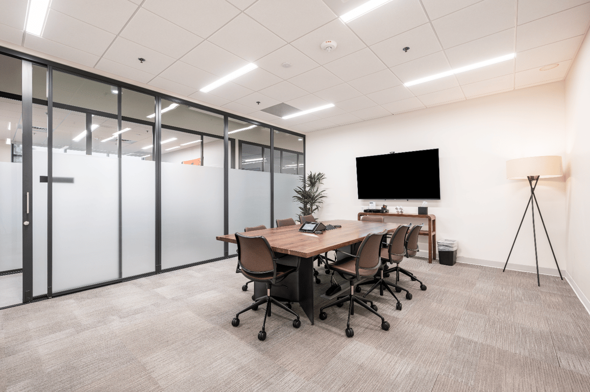 An interior shot of Conference F