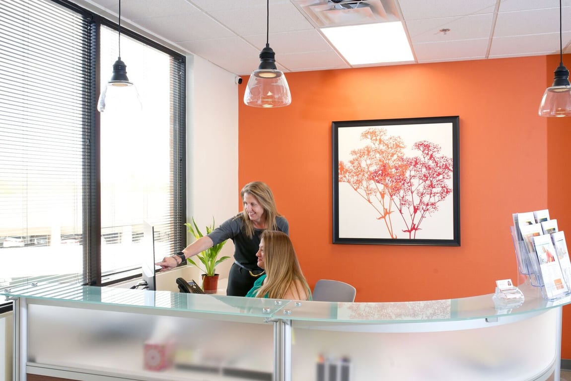 An interior shot of Office Evolution - Phoenix
