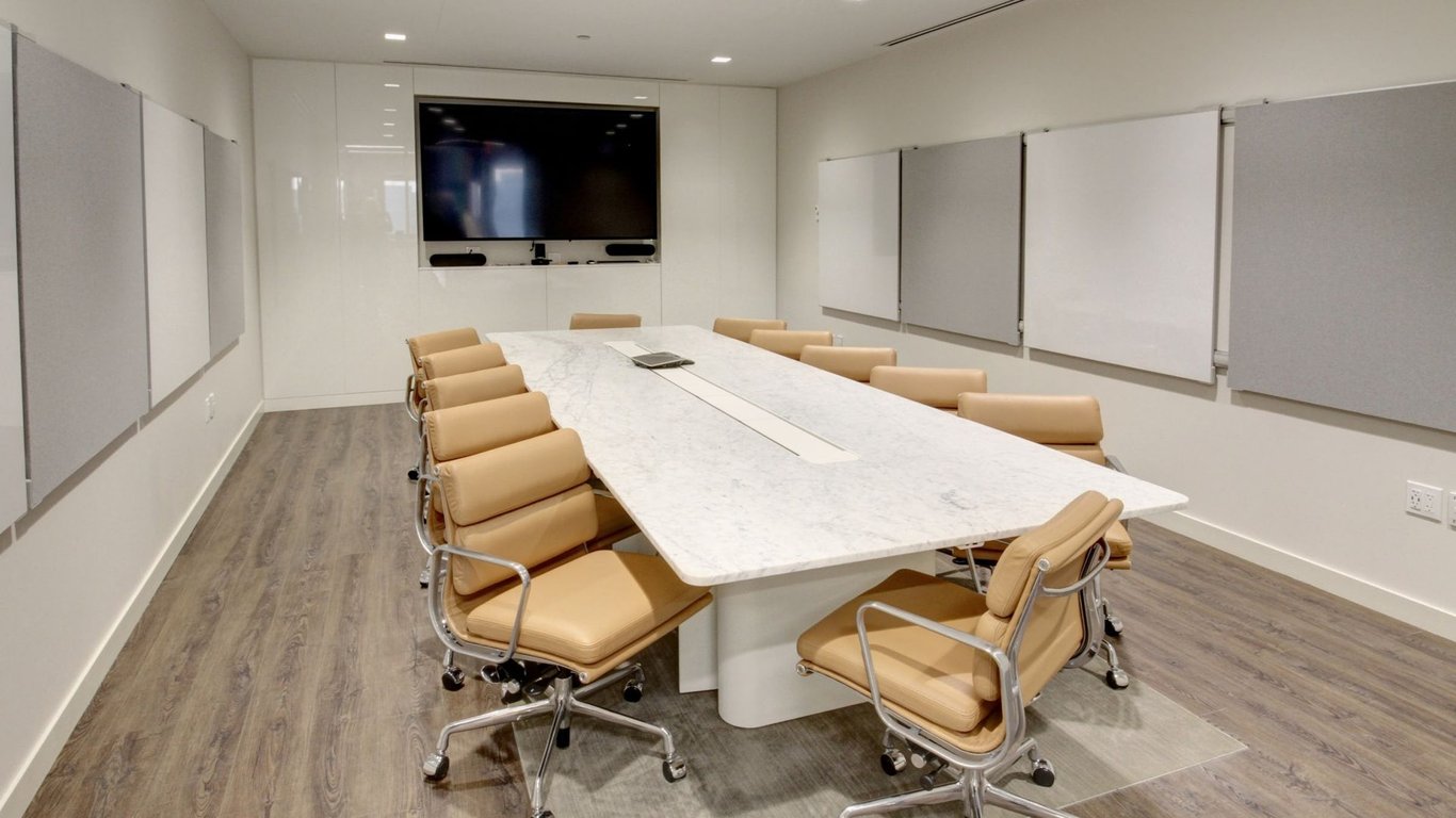 An interior shot of Boardroom