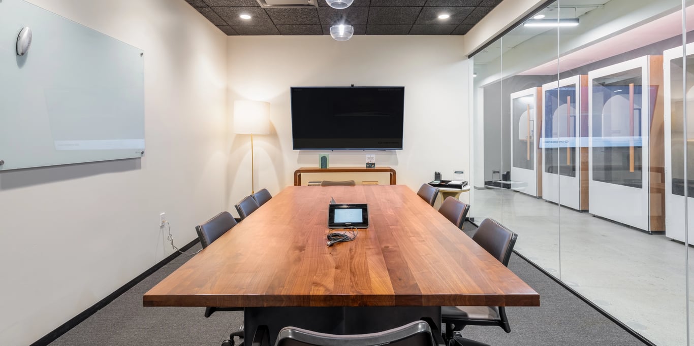 An interior shot of Conf Room 1-G