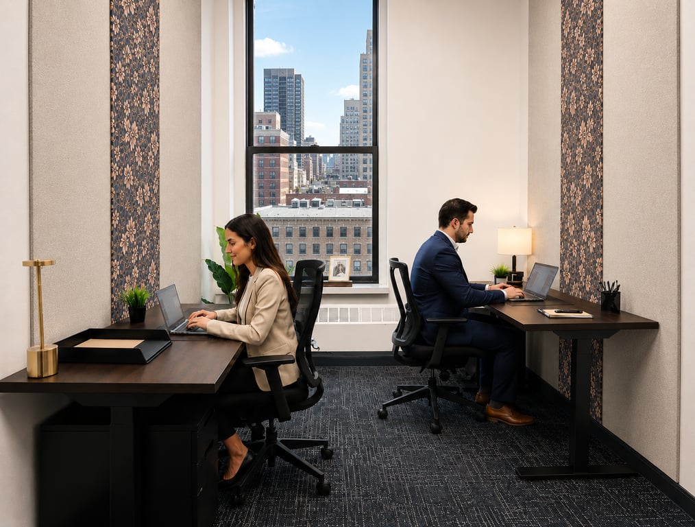 An interior shot of 2 Person Office Downtown 50 Boston