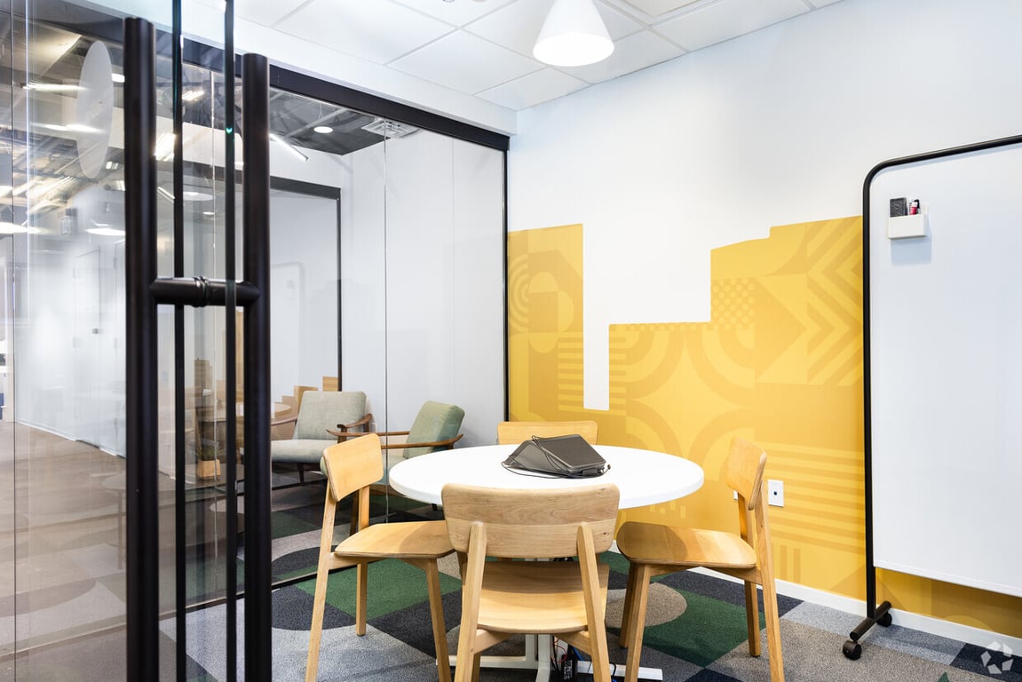 An interior shot of Slover Huddle Room