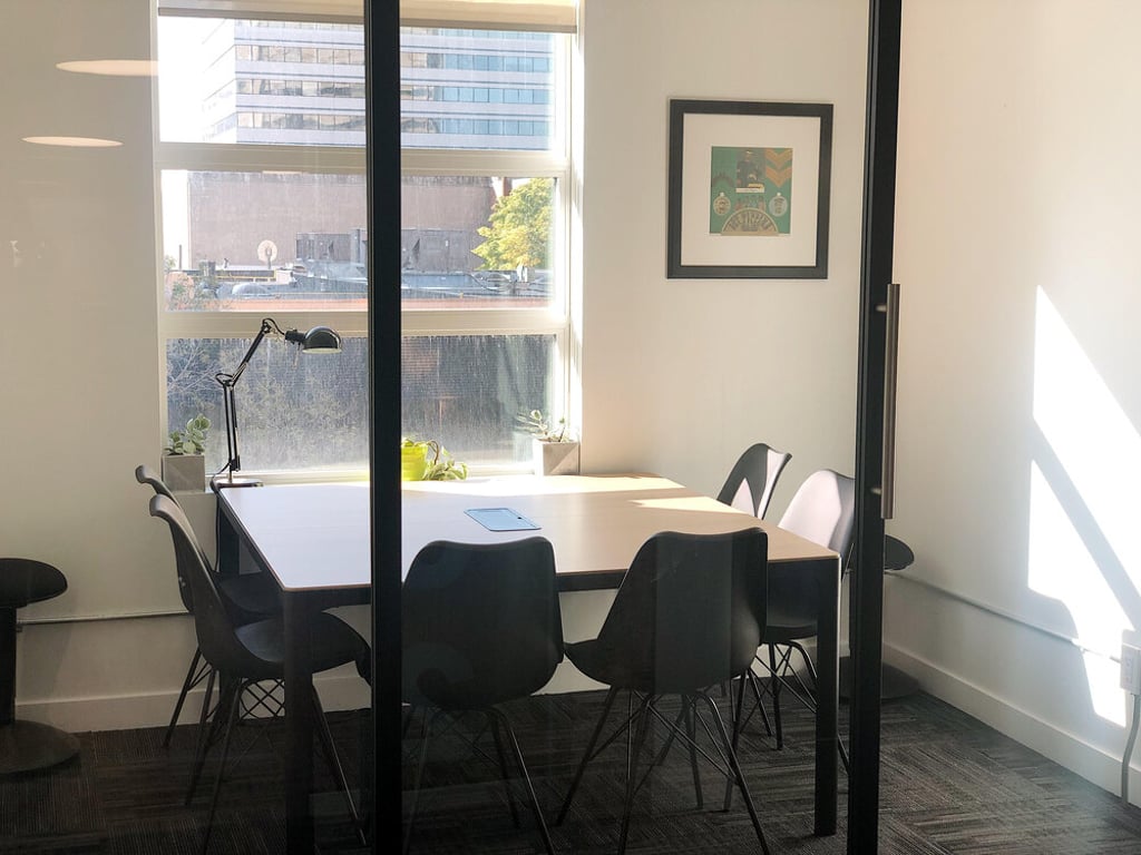 An interior shot of Quiet Meeting Room
