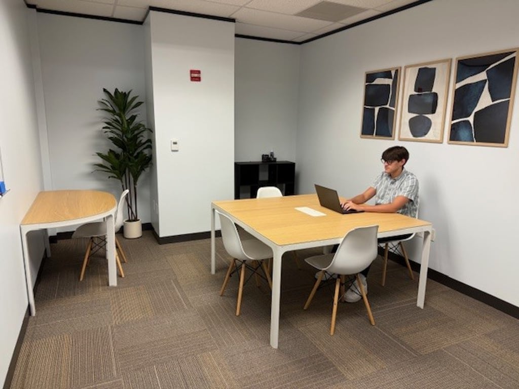 An interior shot of Small Group Meeting Room / Flex Room